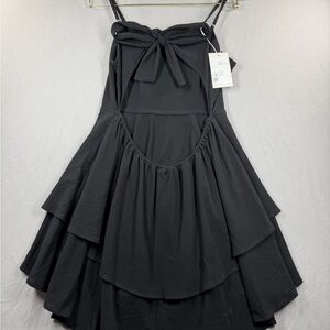 Halara Fit and Flare Mini Dress Size Large NWT Coquette